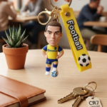 Cristiano Ronaldo CR7 Football Keychain