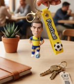 Cristiano Ronaldo CR7 Football Keychain