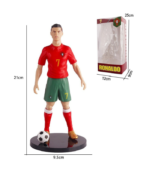 Cristiano Ronaldo (CR7) Action Figure - Portugal Home Kit - Football Collectible for Fans - Image 3