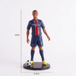 Mbappé PSG Edition Action Figure with Football Base - Premium Quality Football Toy for Home Decor - Image 2