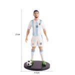 Lionel Messi Argentina Edition Action Figure with Football Base - Premium Quality Football Toy for Home Decor - Image 2