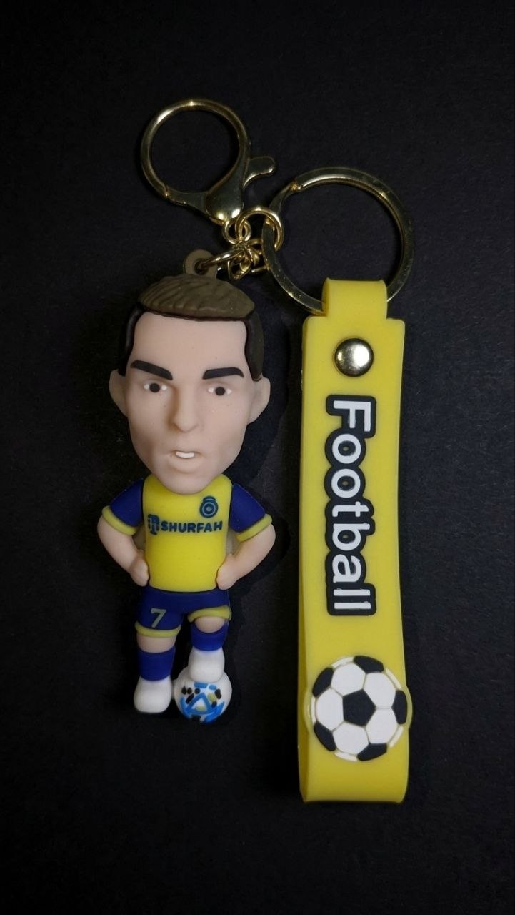 Cristiano Ronaldo CR7 Football Keychain