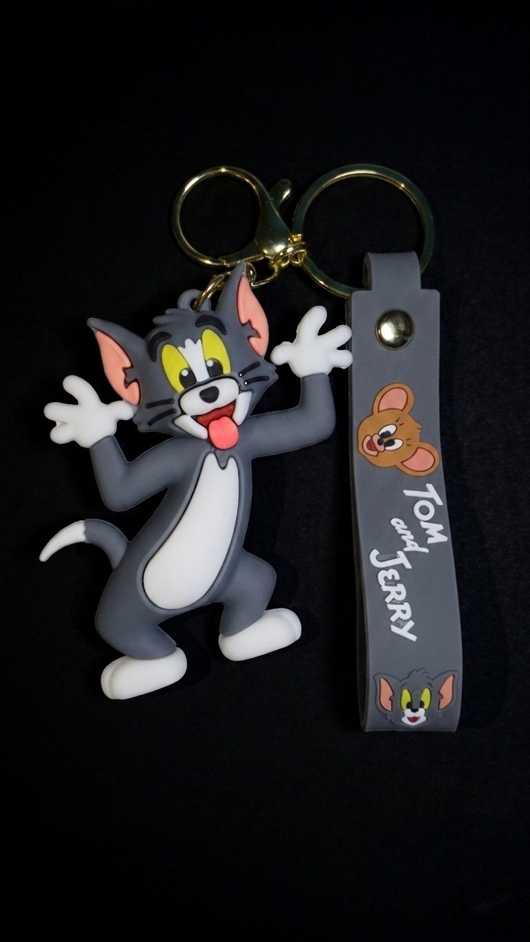 Tom and Jerry Keychain - Tom PVC Keychain