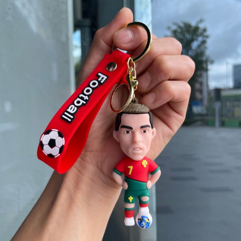 Cristiano Ronaldo CR7 Football Keychain