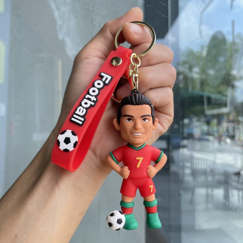 Cristiano Ronaldo CR7 Football Keychain